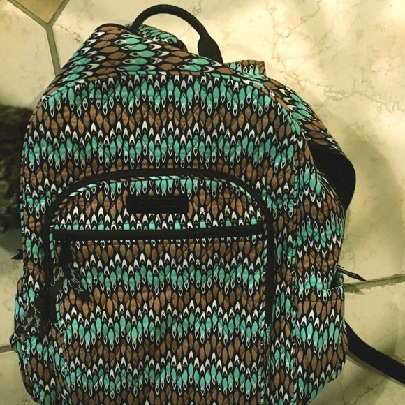 Vera Bradley Sierra Stream Backpack - Picture 1 of 2